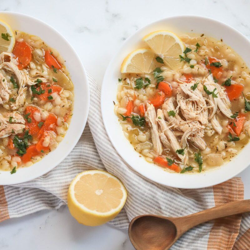 Orzo Chicken Comfort Soup-1
